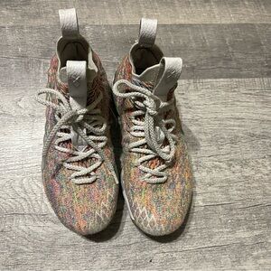 RARE VNDS NIKE AIR ZOOM LEBRON 15 FRUITY PEBBLES FAMILY  SIZE SZ 4.5Y